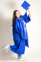 Bobbie Jo Johnson cap and gown
